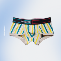 Cueca Mini Boxer Seobean - Algodão Penteado com Elastano