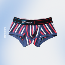 Cueca Mini Boxer Seobean - Algodão Penteado com Elastano