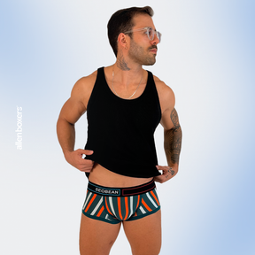 Cueca Mini Boxer Seobean - Algodão Penteado com Elastano