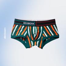 Cueca Mini Boxer Seobean - Algodão Penteado com Elastano