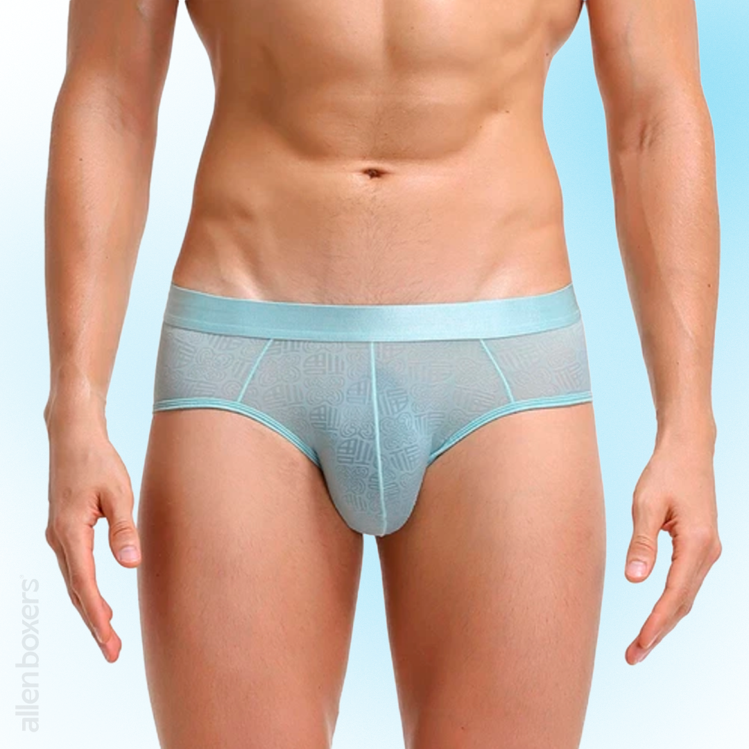 Cueca Slip de Seda de Gelo - Pague 3 Leve 6 Peças