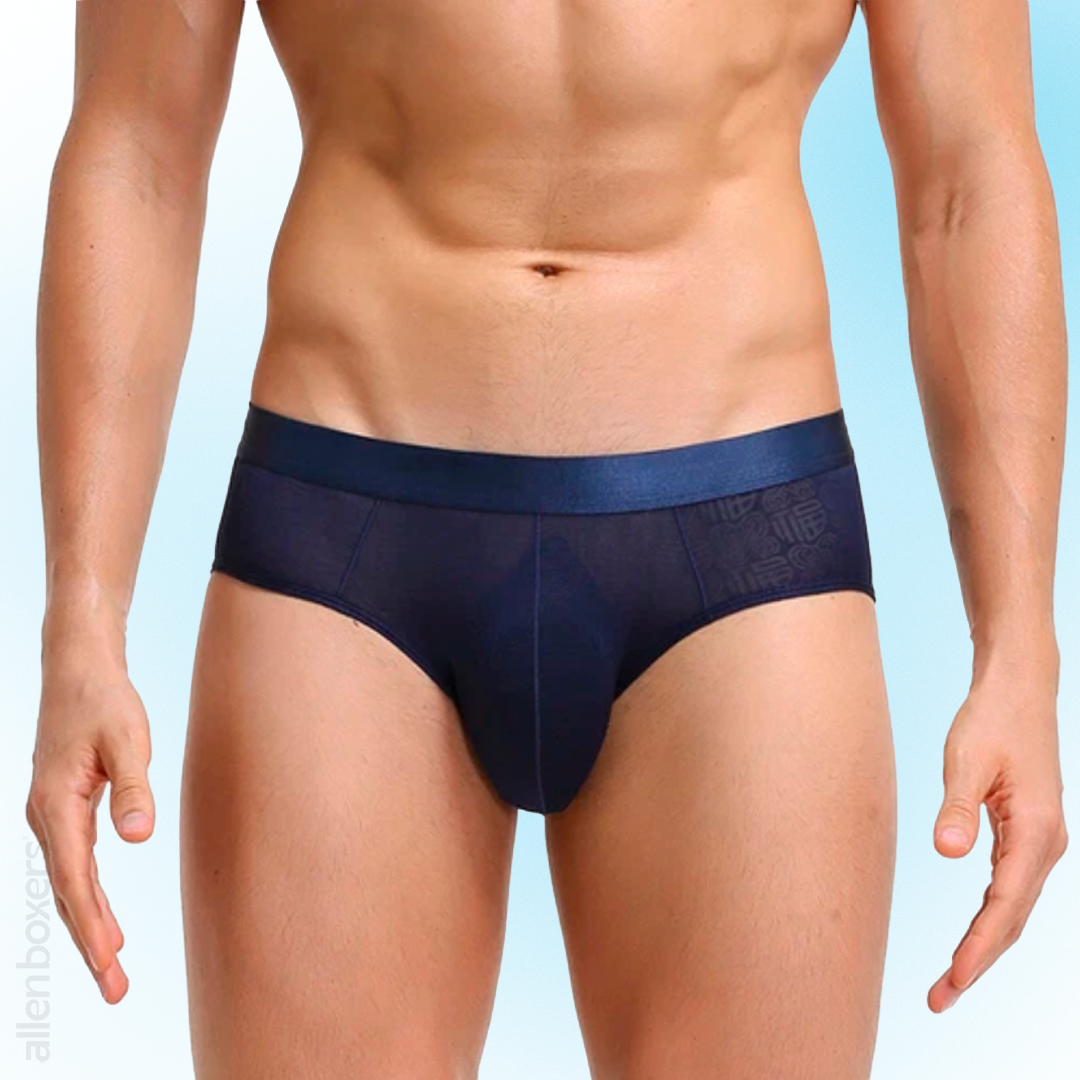 Cueca Slip de Seda de Gelo - Pague 3 Leve 6 Peças