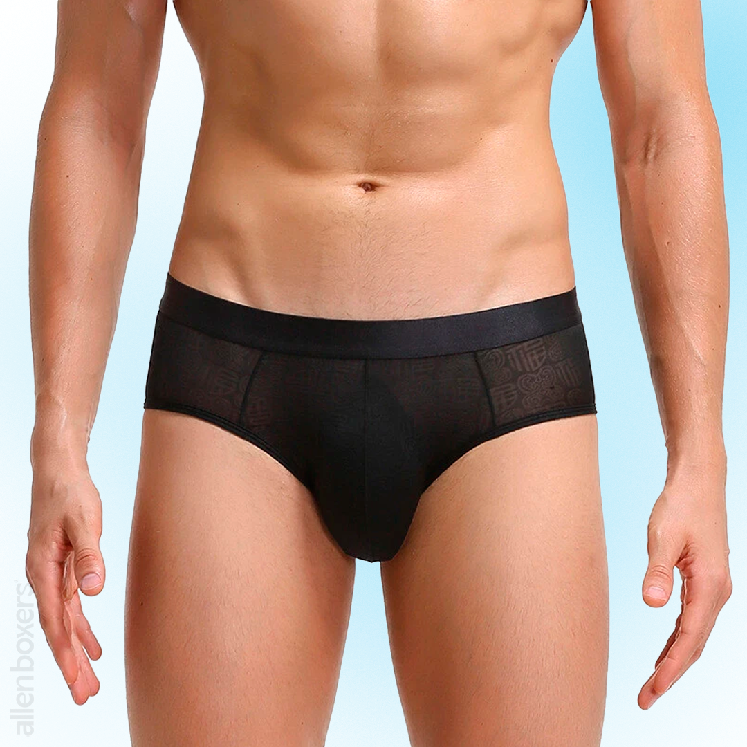 Cueca Slip de Seda de Gelo - Pague 3 Leve 6 Peças