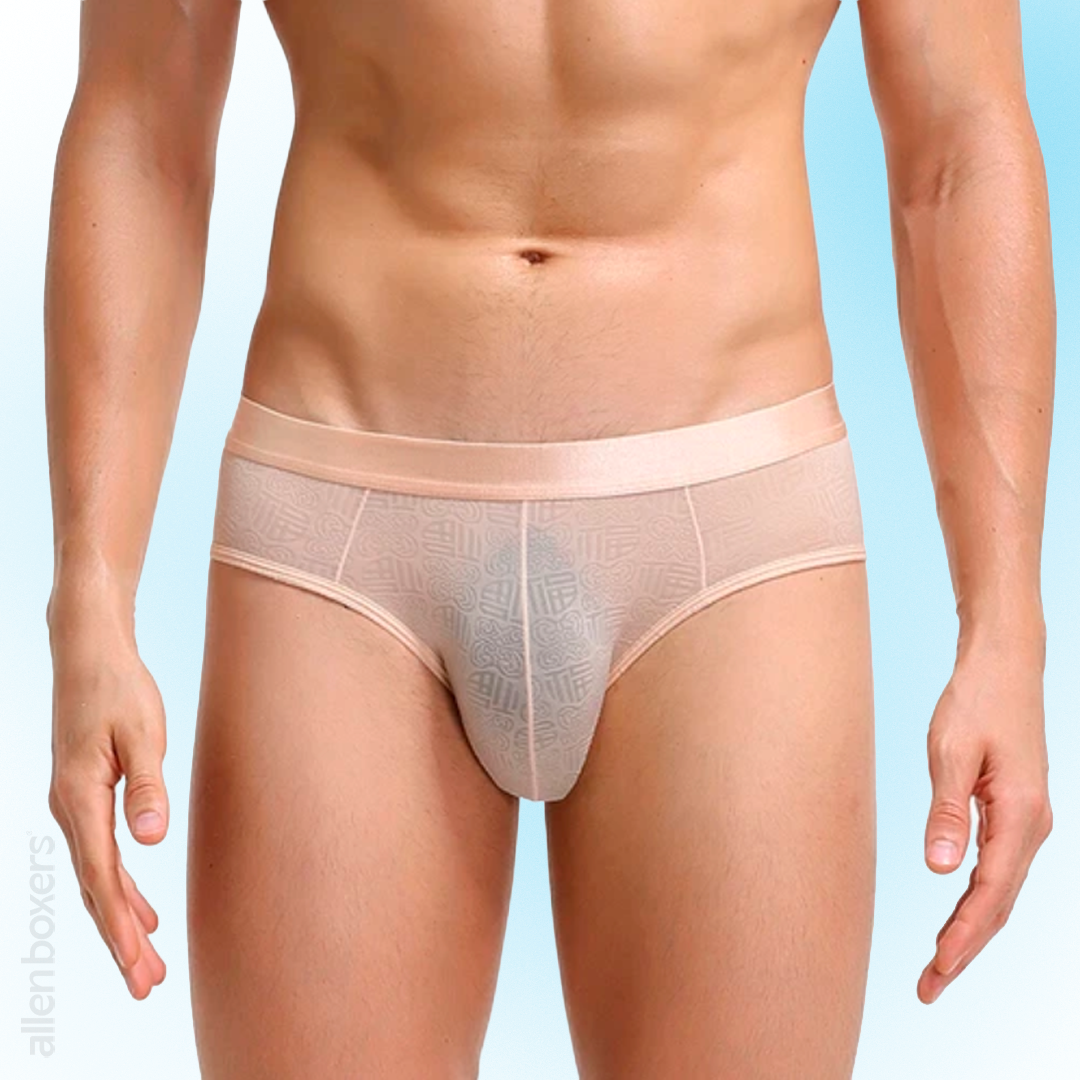 Cueca Slip de Seda de Gelo - Pague 3 Leve 6 Peças