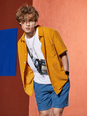 Camisa de Botão Zaful