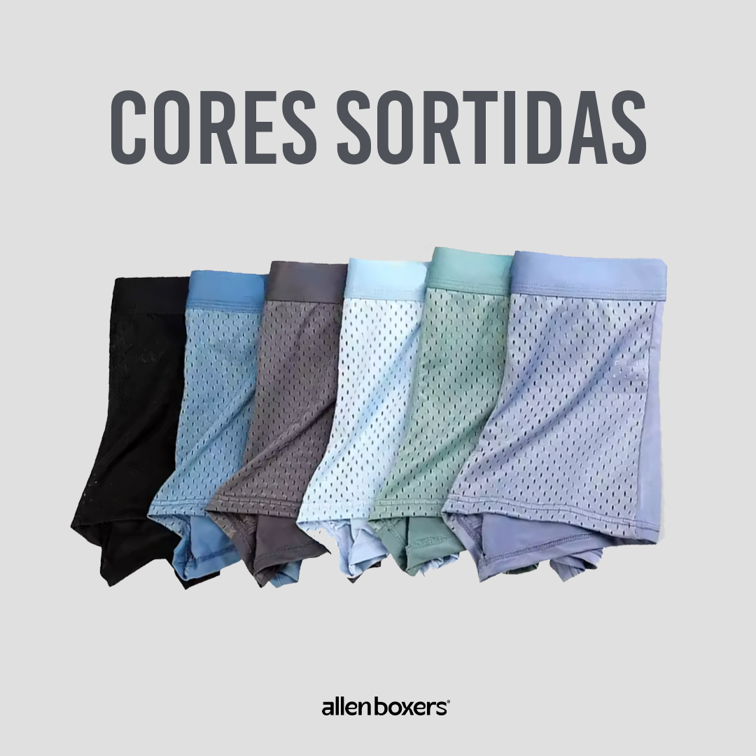 Cueca de Fibra Natural de Bambu Premium - Pack com 6 peças