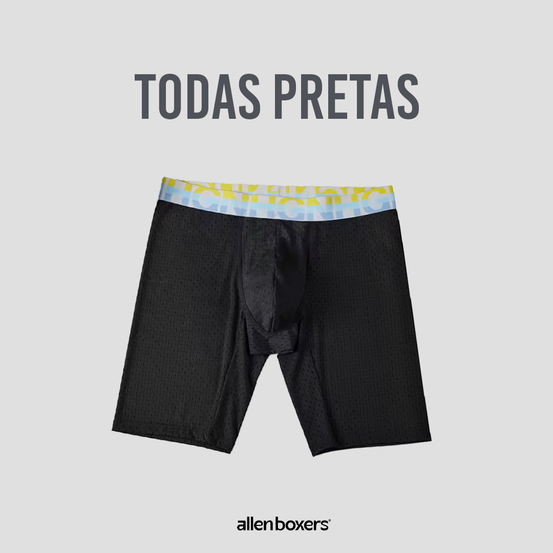 Cueca Ciclista com Enchimento Frontal - Pack 3 unidades