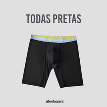 Cueca Ciclista com Enchimento Frontal - Pack 3 unidades
