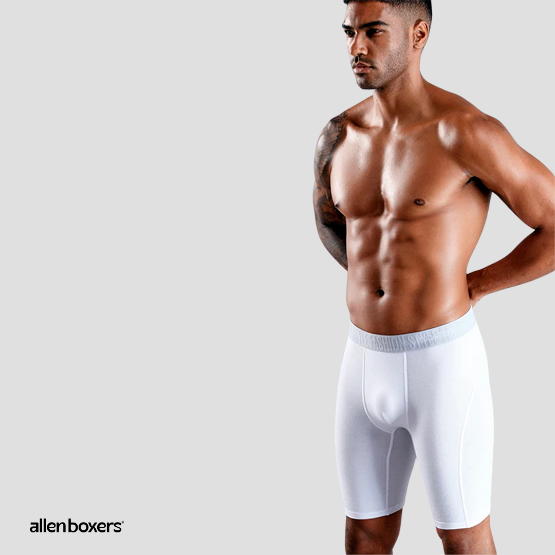 Shorts Boxer de Algodão - Pack 3 Unidades
