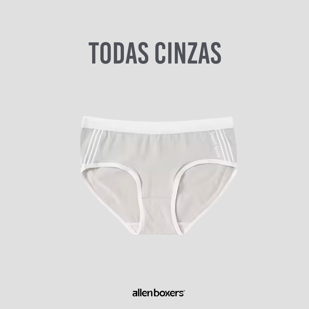 Cuecas Slip Algodão Genuíno - Pack 3 unidades