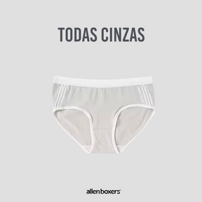Cuecas Slip Algodão Genuíno - Pack 3 unidades