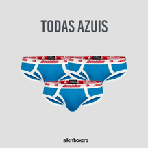 Cueca Slip Aussiebum - Pack 3 unidades