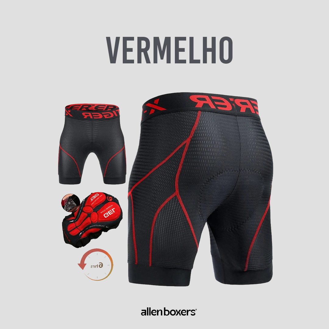 Shorts X Tiger Acolchoado - Pack 2 Unidades