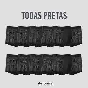 Kit Cuecas Premium Respiráveis - Compre 5 Leve 10