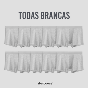 Kit Cuecas Premium Respiráveis - Compre 5 Leve 10