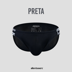 Cueca Sexy Malha de Nylon Slip - Pack 2 Unidades
