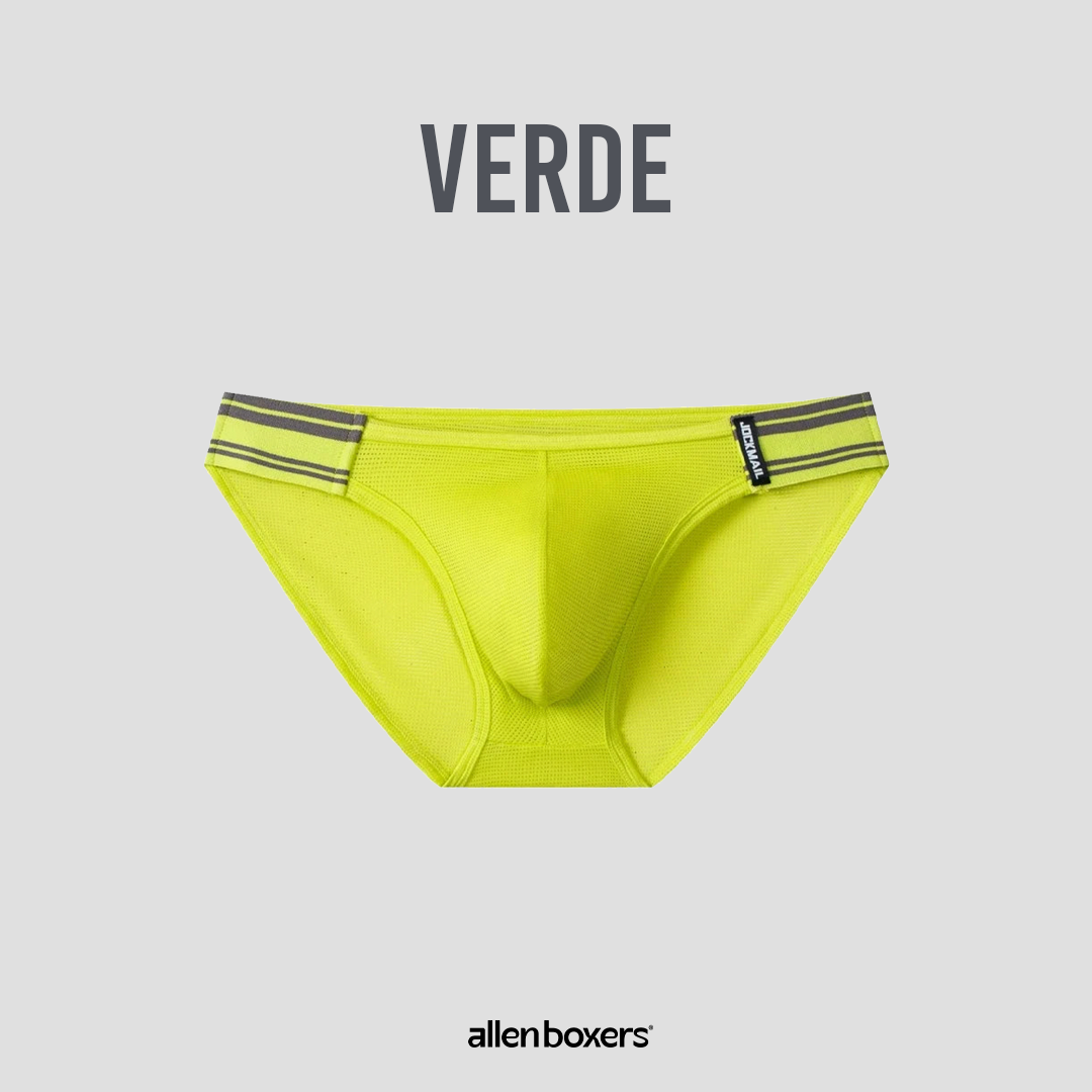 Cueca Sexy Malha de Nylon Slip - Pack 2 Unidades