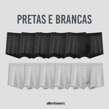 Kit Cuecas Premium Respiráveis - Compre 5 Leve 10