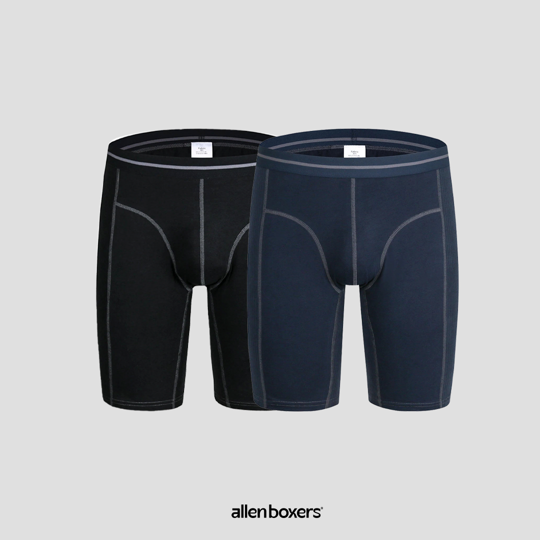 Calção Boxer Monocromática - Pack 2 Unidades