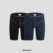 Calção Boxer Monocromática - Pack 2 Unidades