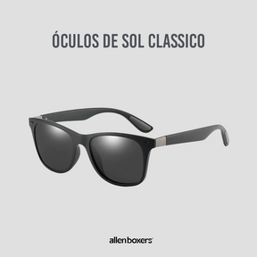 Óculos De Sol Classico Retangular Uv400 Avanger