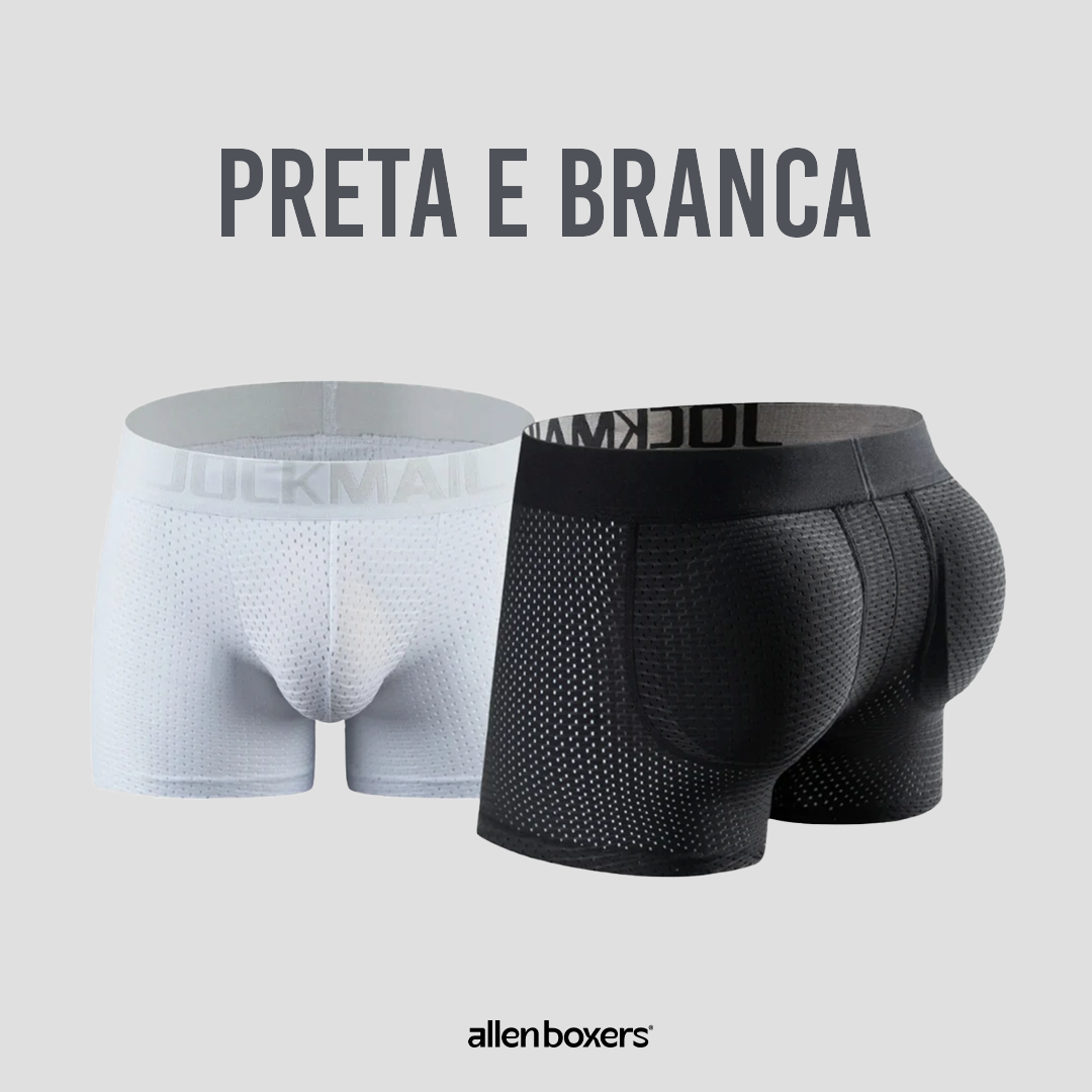 Cueca Empina Bumbum Respirável - Pague 1 Leve 2