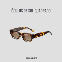 Óculos De Sol Quadrado Unissex Uv400 Essence II