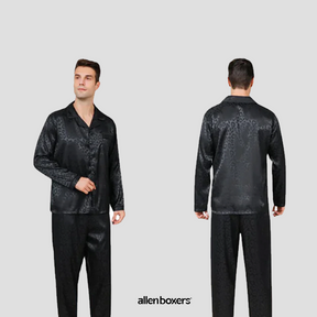 Pijama de Gelo Manga Longa Masculino - Cardigã Fino Casual