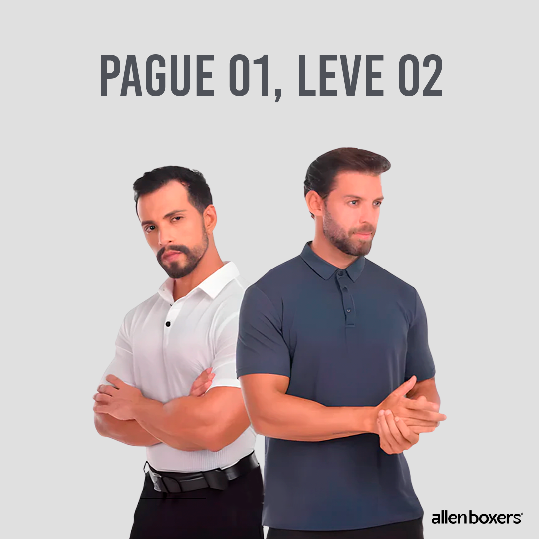 Camisa Polo Premium - UrbanTec™ [Compre 1 & Leve 2]