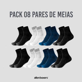 10 Cuecas Bamboo Wear + 8 Pares de Meias Respiráveis