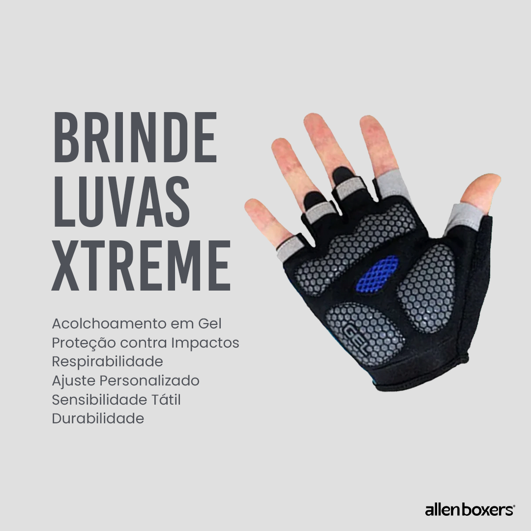 Óculos Aero Vision Ciclismo + Luvas Xtreme (Brinde)