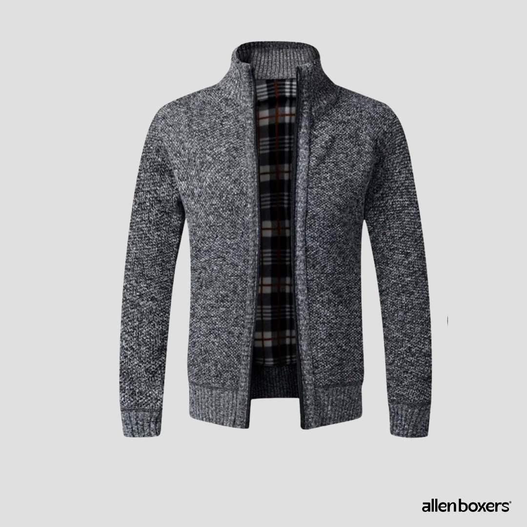Jaqueta Masculina de Algodão + Toca e Cachecol de brinde