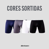 Cuecas Bamboo Wear Ciclista - Pack com 8 peças
