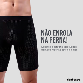 Cuecas Bamboo Wear Ciclista - Pack com 8 peças