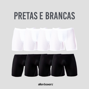 Cuecas Bamboo Wear Ciclista - Pack com 8 peças