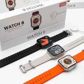 Smartwatch 9 Ultra + Leve 5 Cuecas Respiráveis