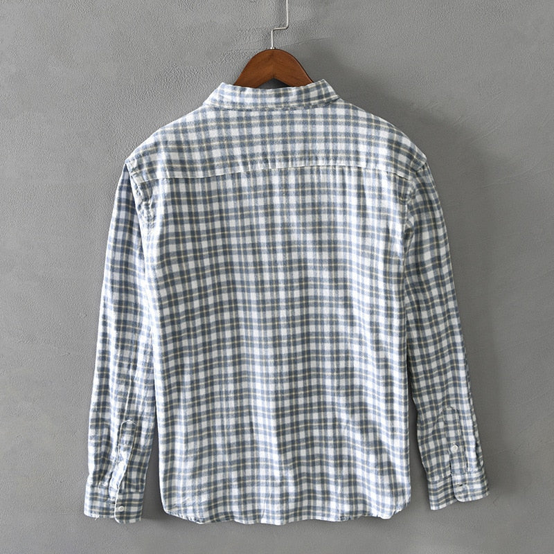 Camisa Xadrez de Botão Tendence