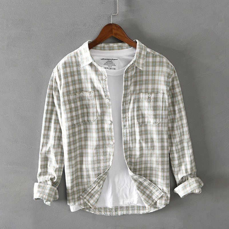 Camisa Xadrez de Botão Tendence