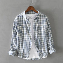 Camisa Xadrez de Botão Tendence