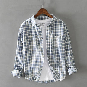 Camisa Xadrez de Botão Tendence
