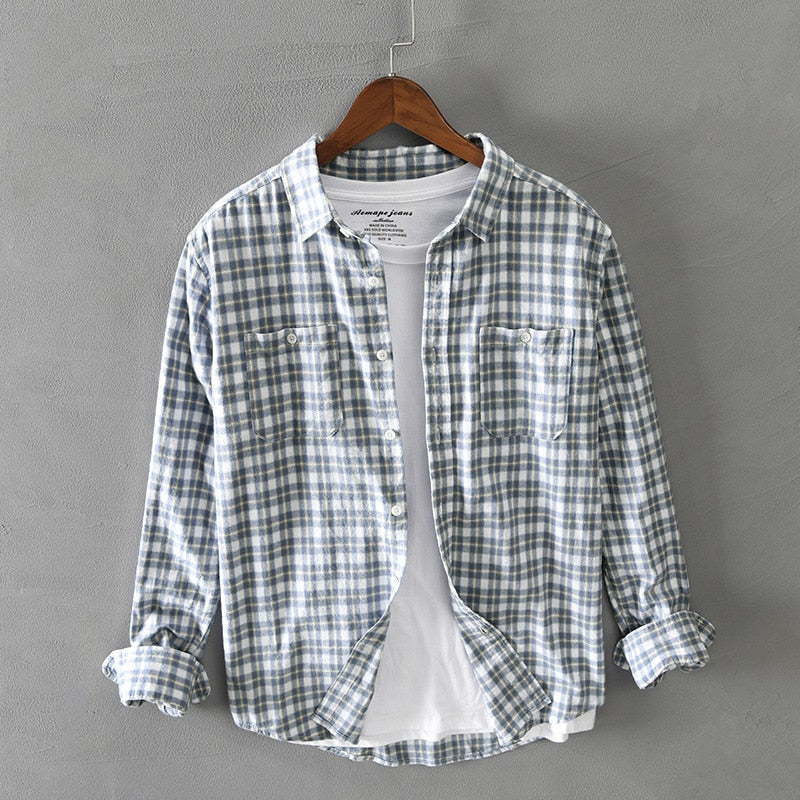 Camisa Xadrez de Botão Tendence