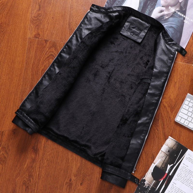 Jaqueta de Couro Masculina - Boss