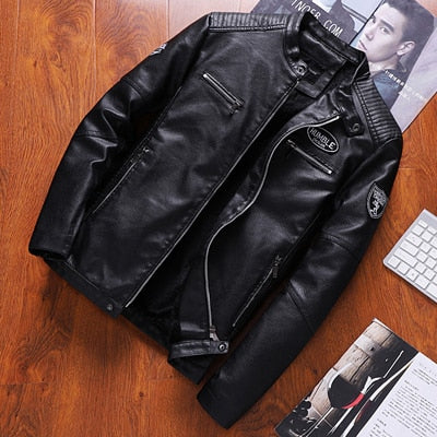 Jaqueta de Couro Masculina - Boss