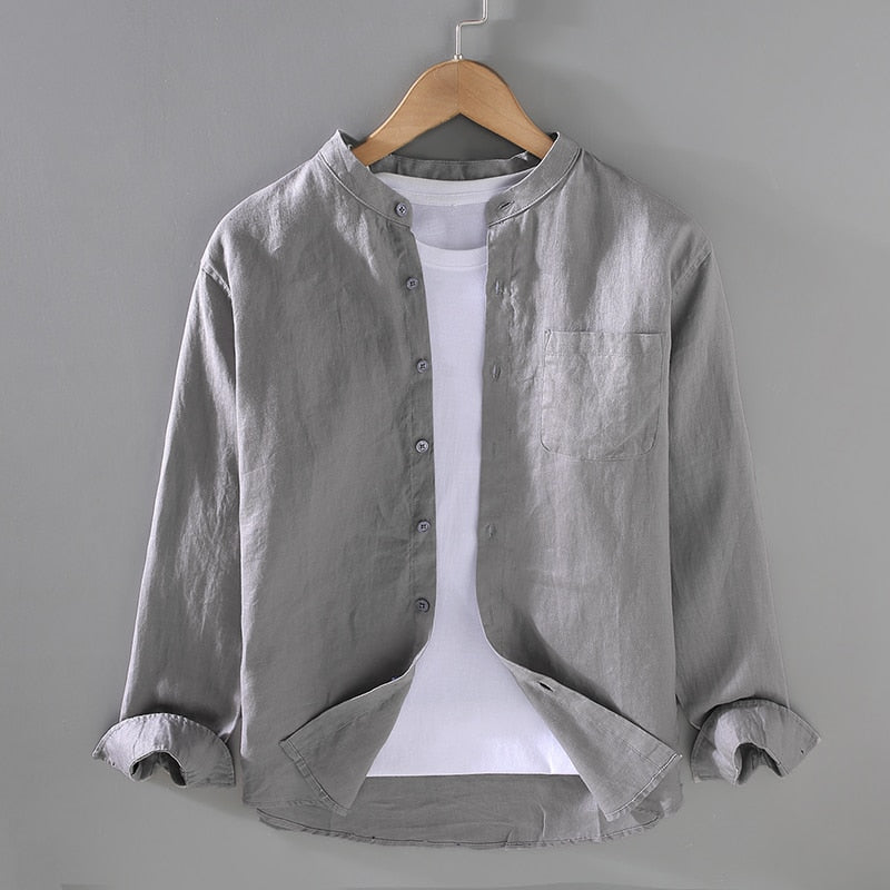 Camisa de Linho Mykonos