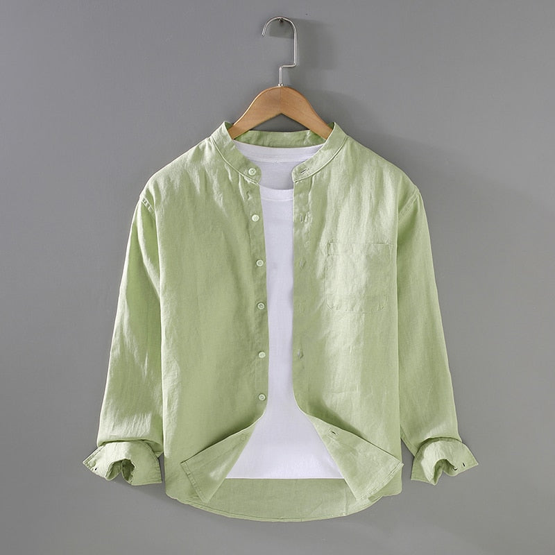 Camisa de Linho Mykonos
