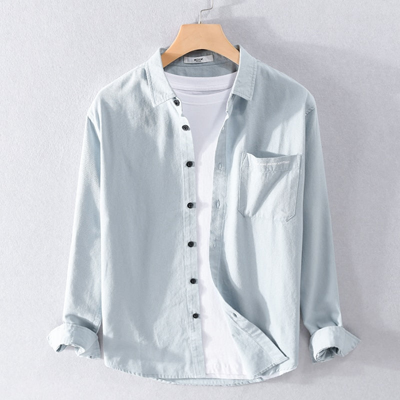 Camisa Longa de Botão Ravena