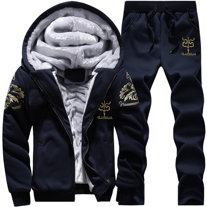 Conjunto Moletom Vintage com Capuz