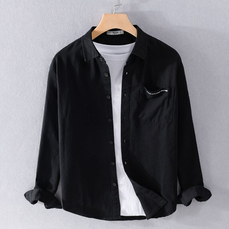 Camisa Longa de Botão Ravena
