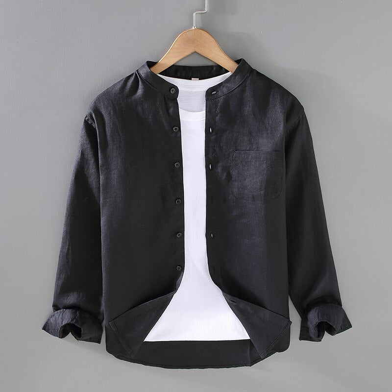Camisa de Linho Mykonos
